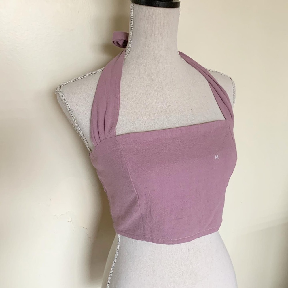 NWT PacSun Kendall & Kylie lilac halter top